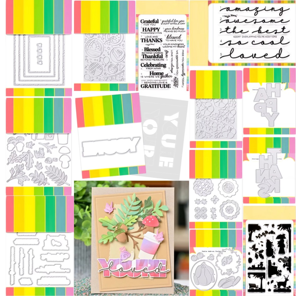 Scrapbooking - Новые металлические вырубные штампы для декора