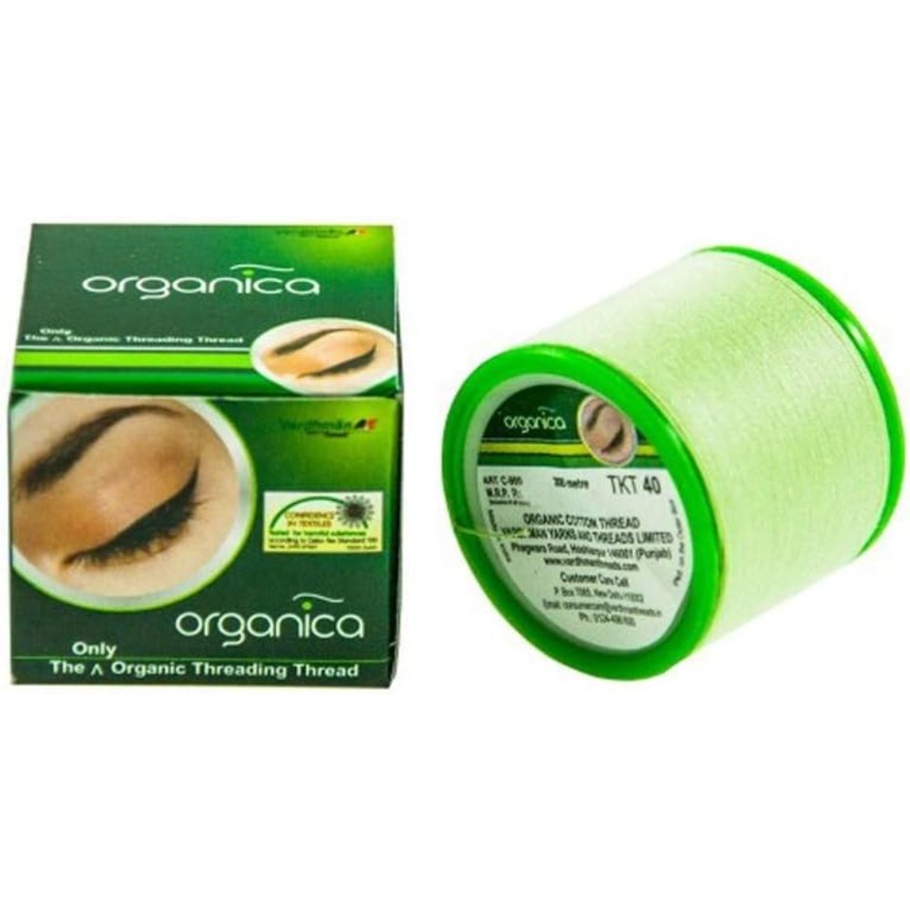 Cotton Embroidery Thread Skeins - 100% хлопковая вышивальная нить, светло-зеленая, 300
