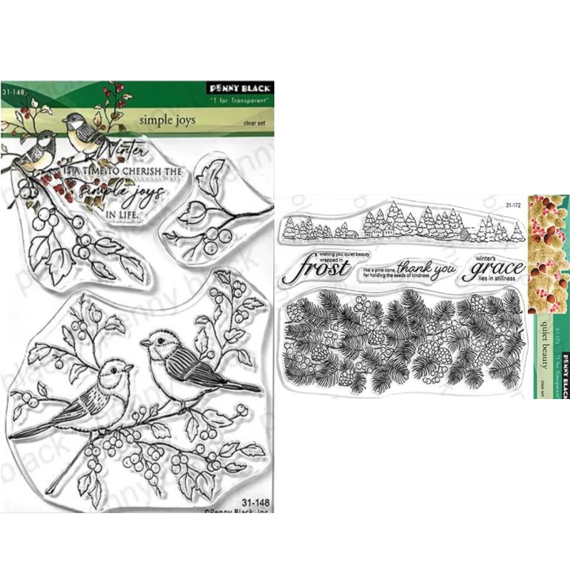 Тихая красота, прозрачные сили – обзор и цена Clear Silicone Stamps For Card Making
