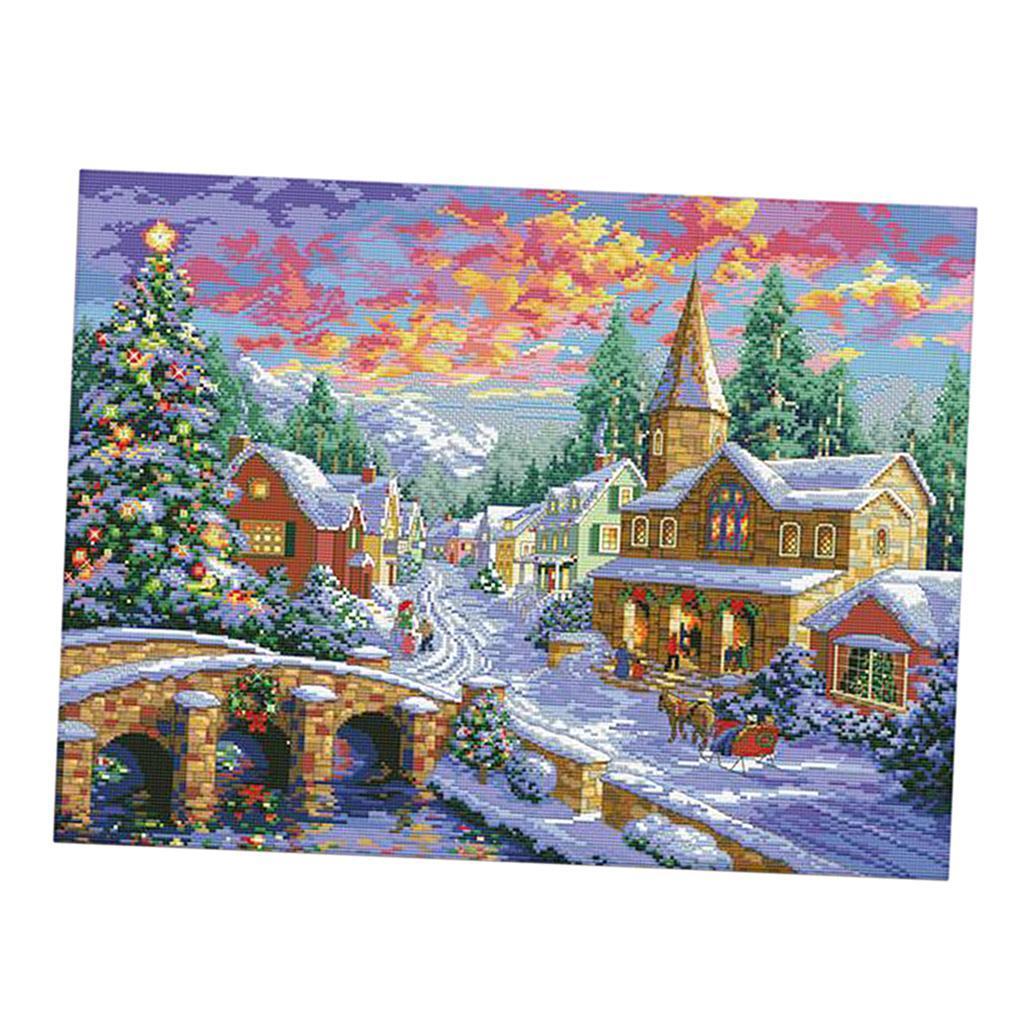 Набор для вышивания крестиком  – обзор и цена Cross Stitch Stamped Kits Beginners