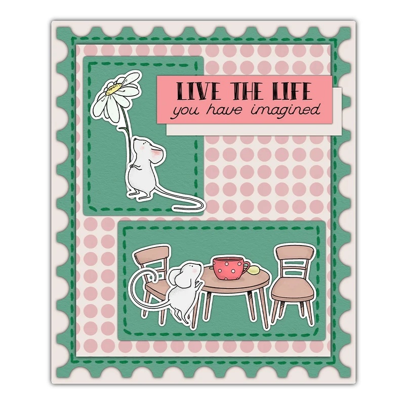 Прозрачный штамп Suncraft Litt – обзор и цена Clear Silicone Stamps For Card Making