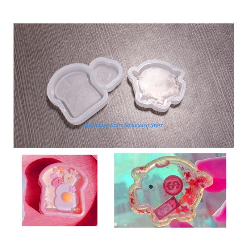 573B формы для смолы зыбучих п – обзор и цена Silicone Epoxy Resin Molds Set
