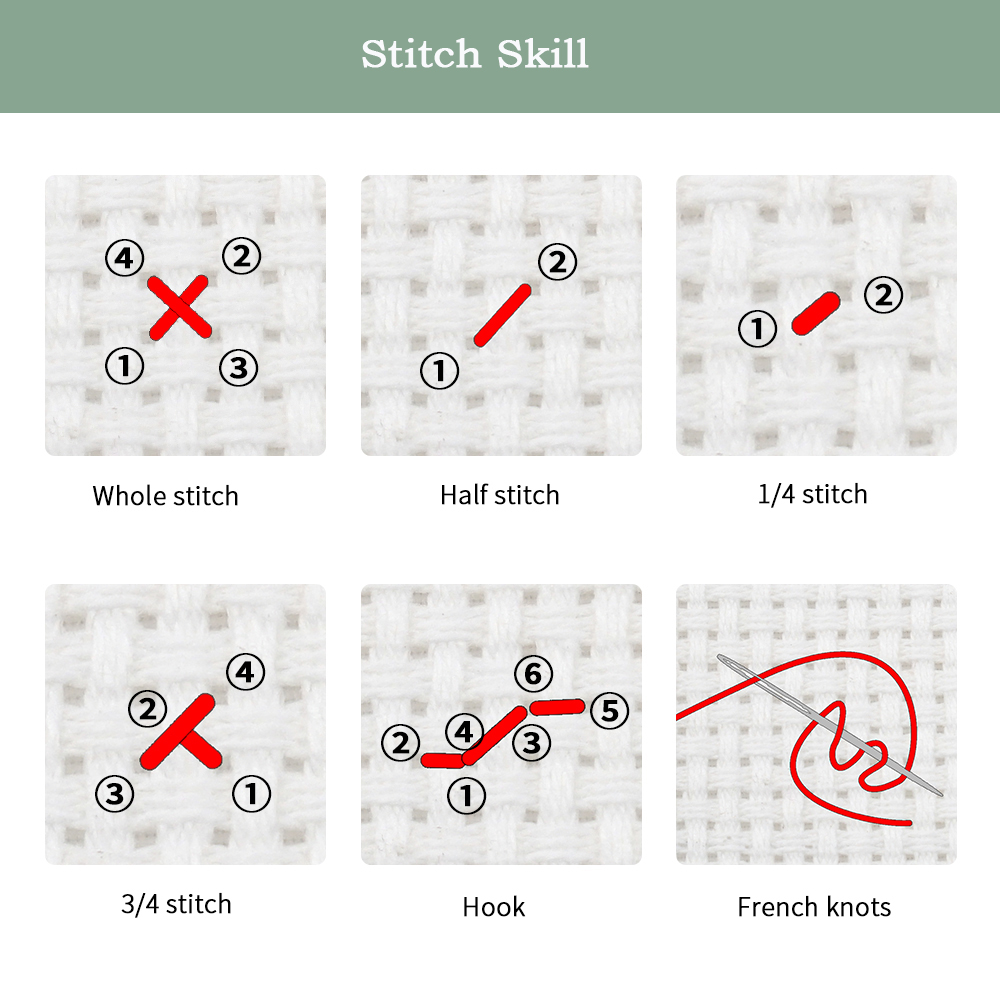 Набор для вышивки крестом Joy  – обзор и цена Cotton Embroidery Thread Skeins