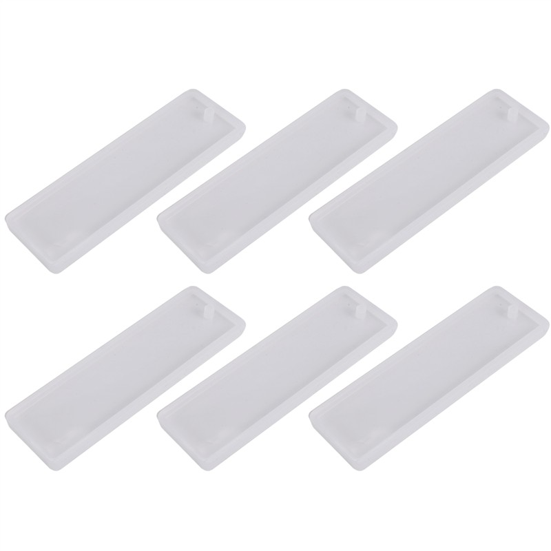 Новый набор из 6 прямоугольных – обзор и цена Silicone Epoxy Resin Molds Set