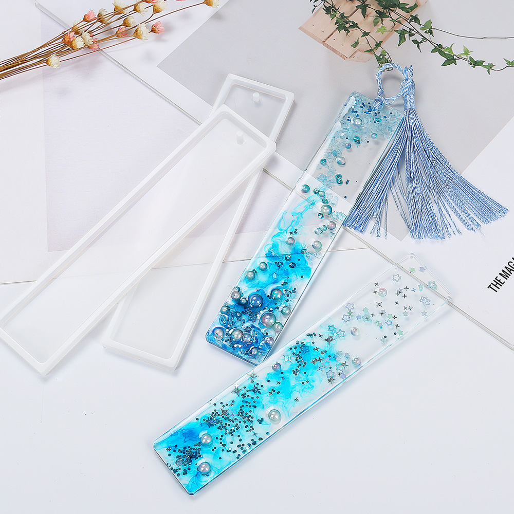 Новый набор из 6 прямоугольных – обзор и цена Silicone Epoxy Resin Molds Set