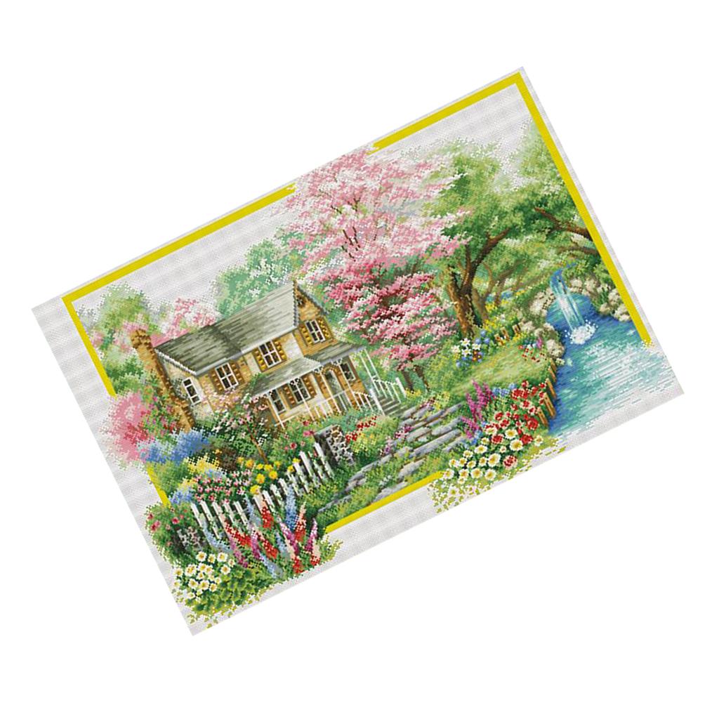 Набор для вышивания крестиком  – обзор и цена Cross Stitch Stamped Kits Beginners