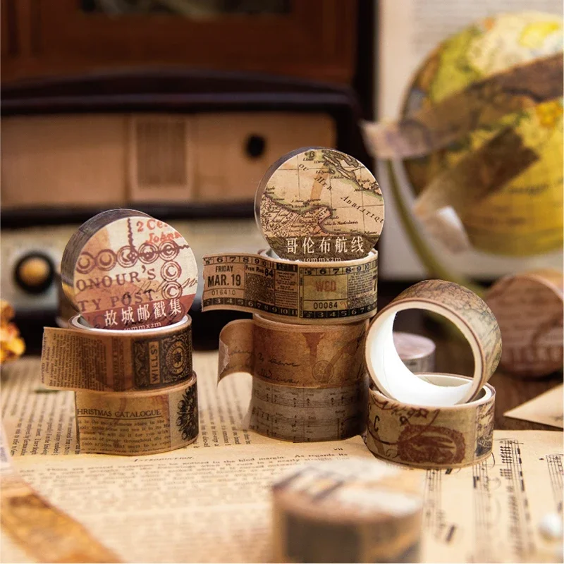 18,5 мм * 2 м винтажный дневни – обзор и цена Vintage Junk Journal Scrapbooking Paper