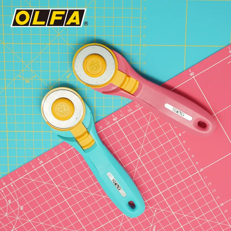 Olfa RTY-2/C 45 мм вращающееся – обзор и цена Rotary Cutter For Fabric 45Mm