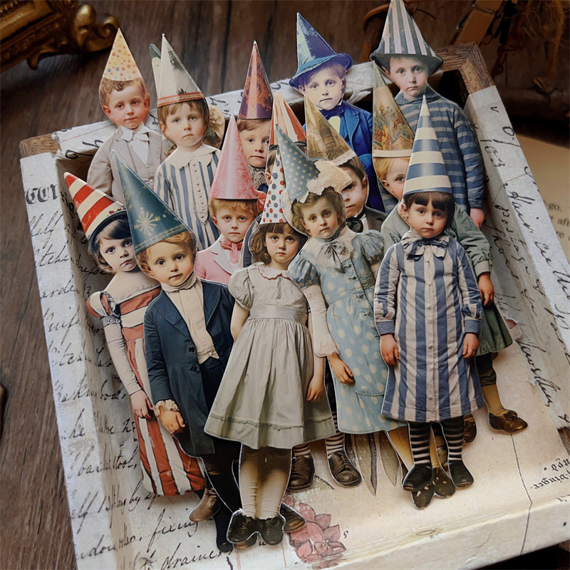 15 шт. винтажных бумажных фигу – обзор и цена Vintage Junk Journal Scrapbooking Paper