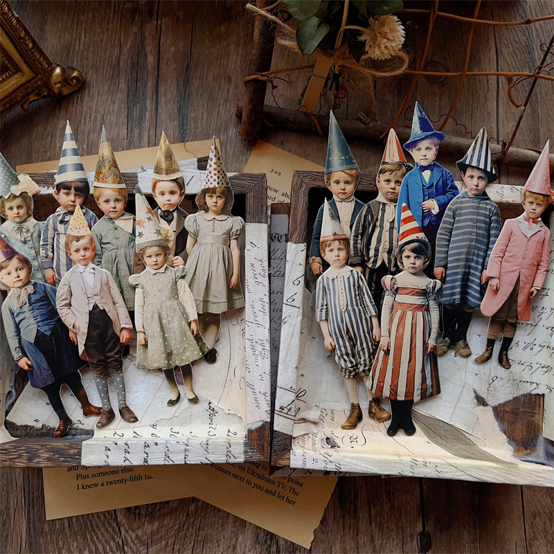 15 шт. винтажных бумажных фигу – обзор и цена Vintage Junk Journal Scrapbooking Paper
