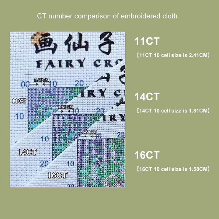 [Серия «Четыре сезона»] Набор  – обзор и цена Cross Stitch Stamped Kits Beginners
