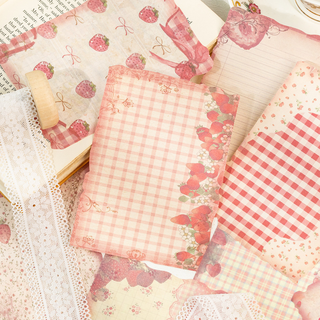 30 листов винтажной бумаги для – обзор и цена Vintage Junk Journal Scrapbooking Paper