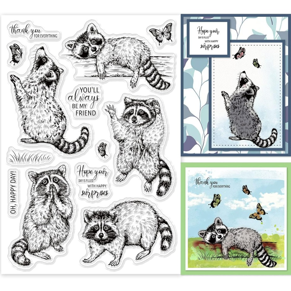 Реалистичные прозрачные штампы – обзор и цена Clear Silicone Stamps For Card Making