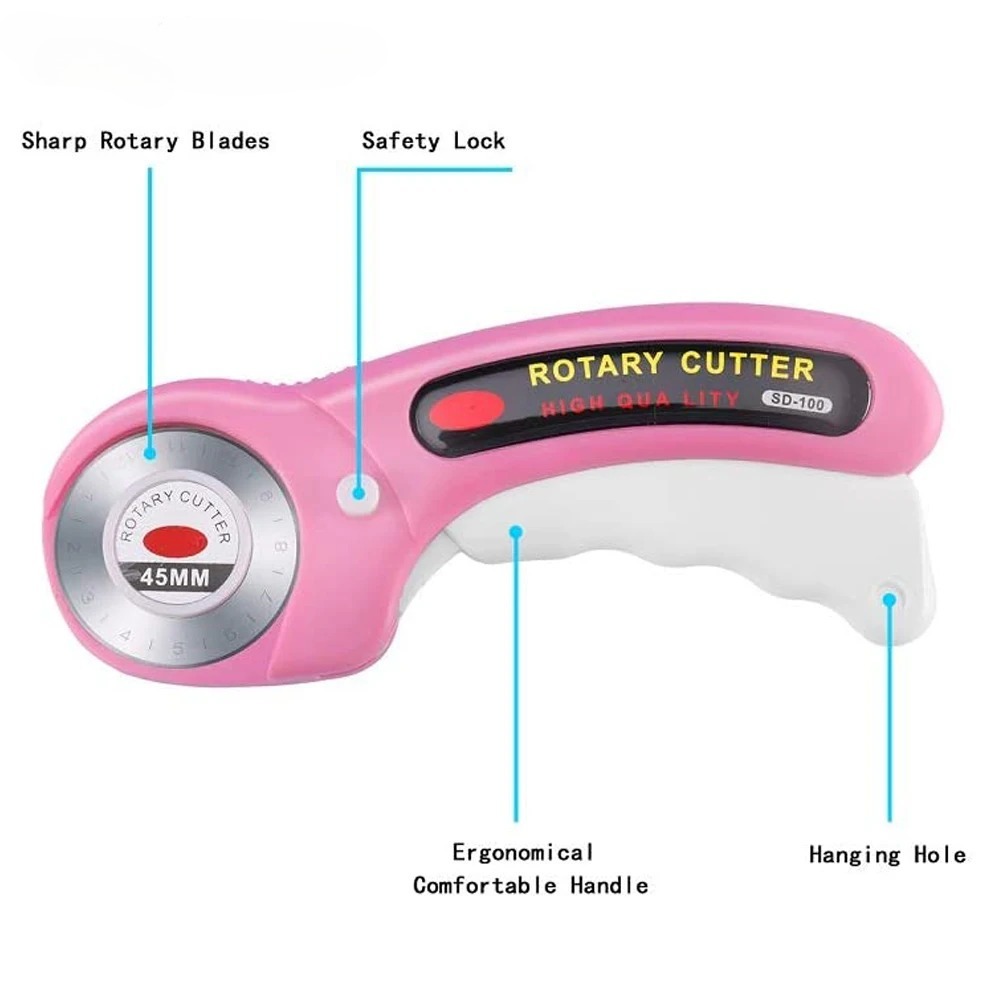 Набор роторных ножей 45 мм с 5 – обзор и цена Rotary Cutter For Fabric 45Mm