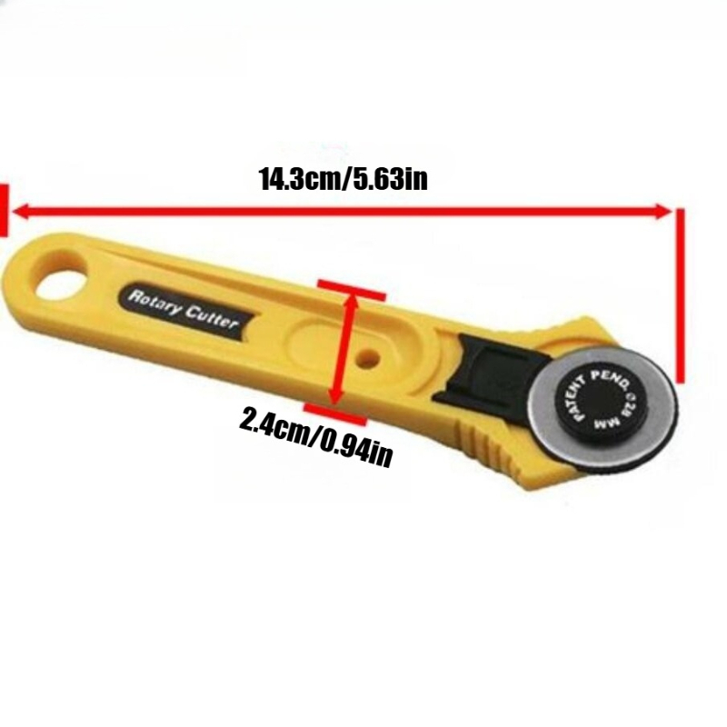 Набор роторных ножей 1,1 дюйма – обзор и цена Rotary Cutter For Fabric 45Mm
