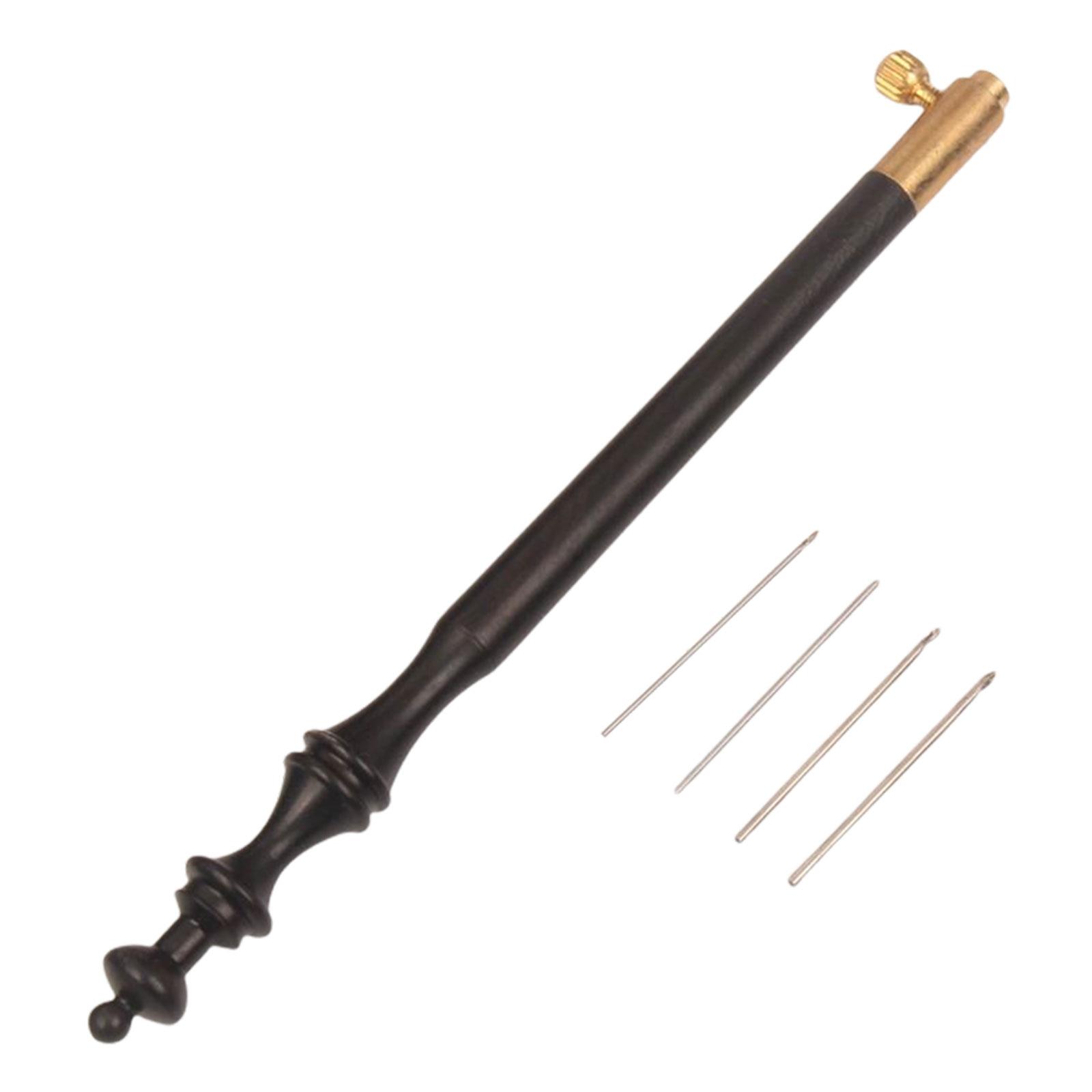 Набор инструментов для вязания – обзор и цена Wooden Crochet Hooks Ergonomic Handle