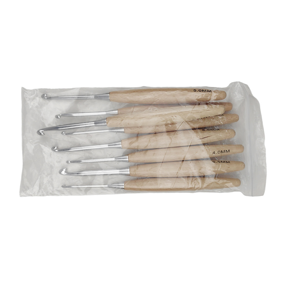 8 шт. деревянные крючки 16,5 с – обзор и цена Wooden Crochet Hooks Ergonomic Handle