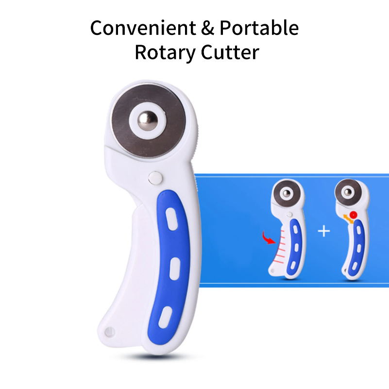 Роторный резак KW-triO с лезви – обзор и цена Rotary Cutter For Fabric 45Mm
