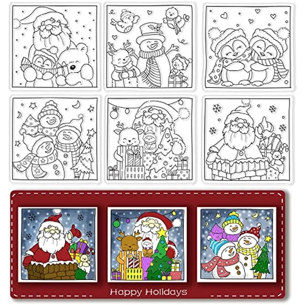 Прозрачные силиконовые штампы  – обзор и цена Clear Silicone Stamps For Card Making