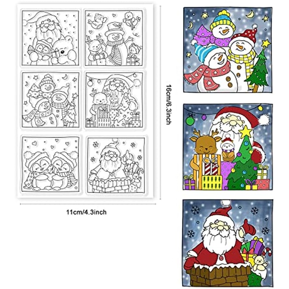 Прозрачные силиконовые штампы  – обзор и цена Clear Silicone Stamps For Card Making