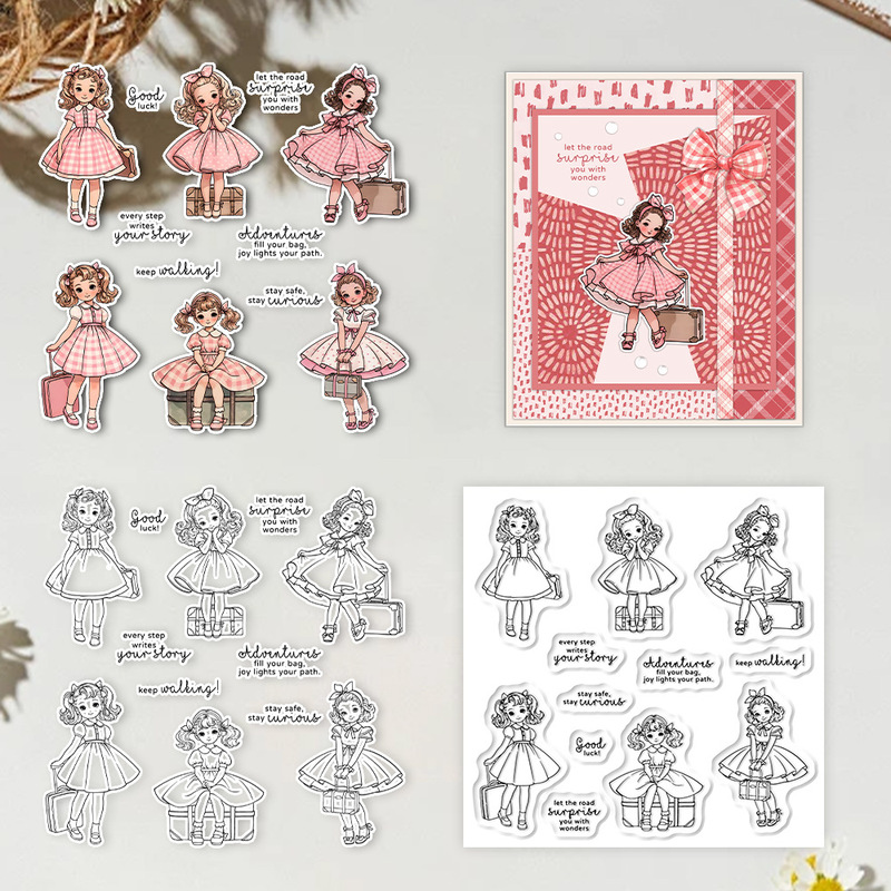 Прозрачный силиконовый штамп S – обзор и цена Clear Silicone Stamps For Card Making