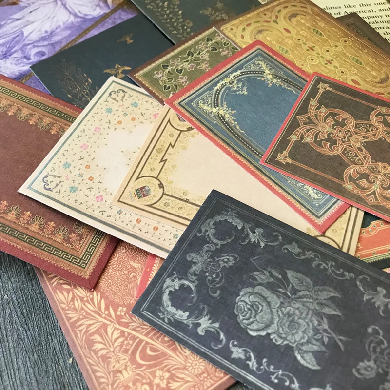 16 шт. винтажных богемных карт – обзор и цена Vintage Junk Journal Scrapbooking Paper