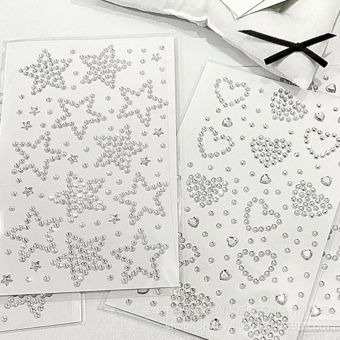 Серебряные стразы-сердечки, пл – обзор и цена Scrapbooking