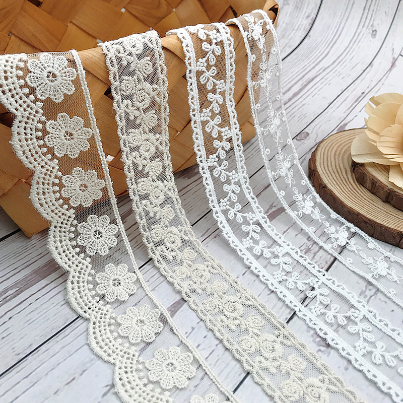 3 ярда/лот, белая, бежевая хло – обзор и цена Cotton Embroidery Thread Skeins