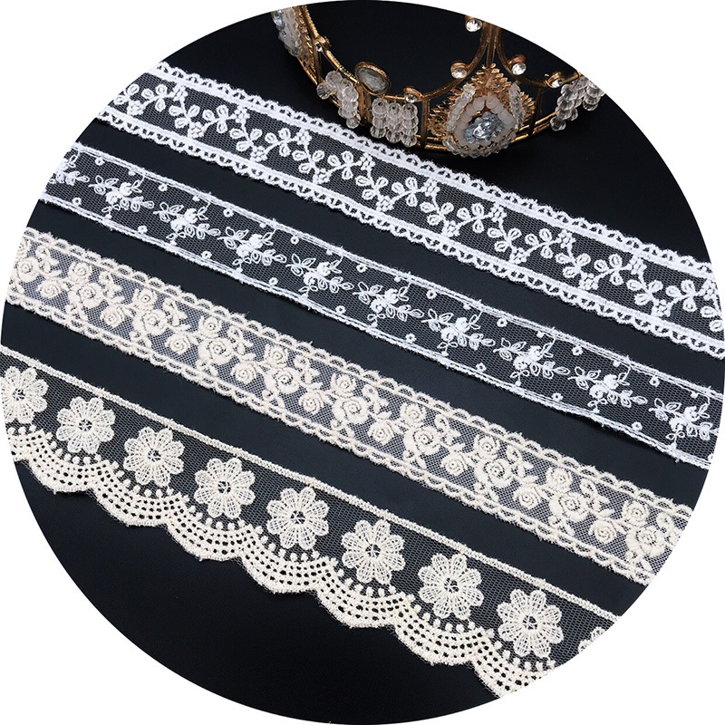 3 ярда/лот, белая, бежевая хло – обзор и цена Cotton Embroidery Thread Skeins