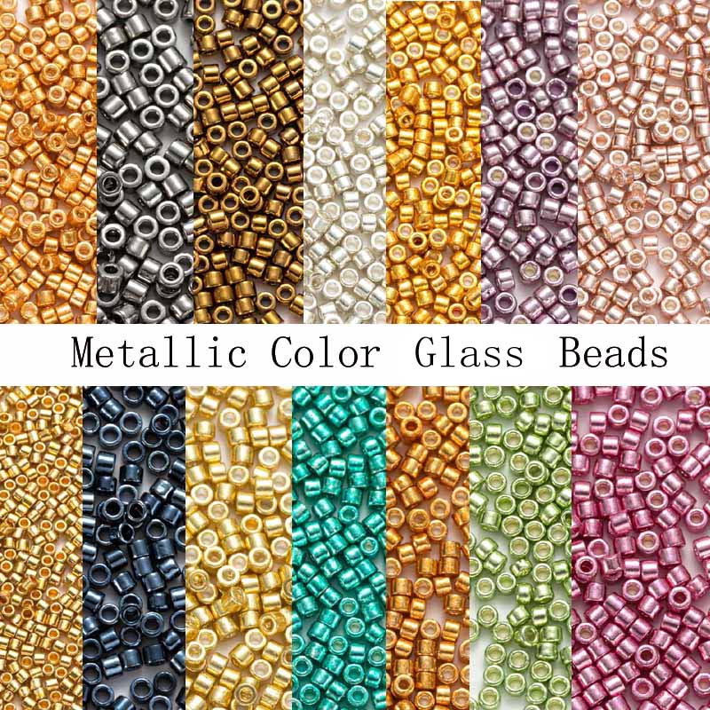 Стеклянные бусины MKU, металли – обзор и цена Glass Seed Beads 2Mm Jewelry Making
